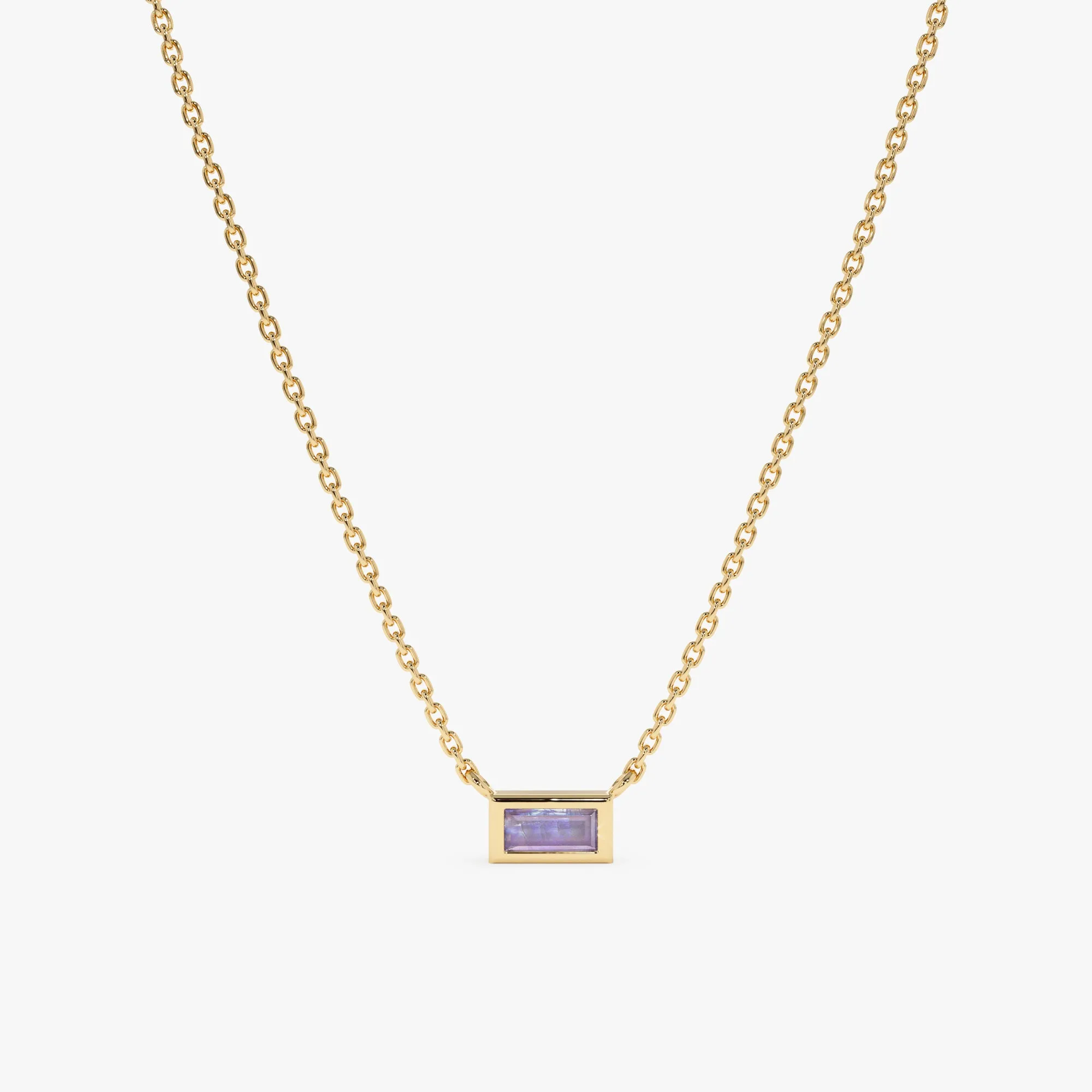 Dainty Moonstone Necklace, Teresa